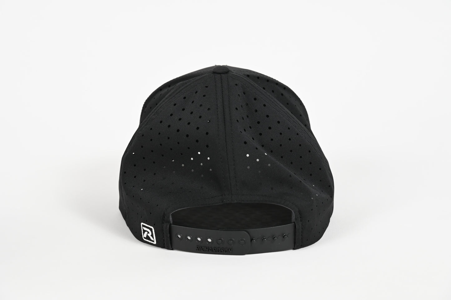 Arctos Black Flex Snapback Hat, White Wavy Logo